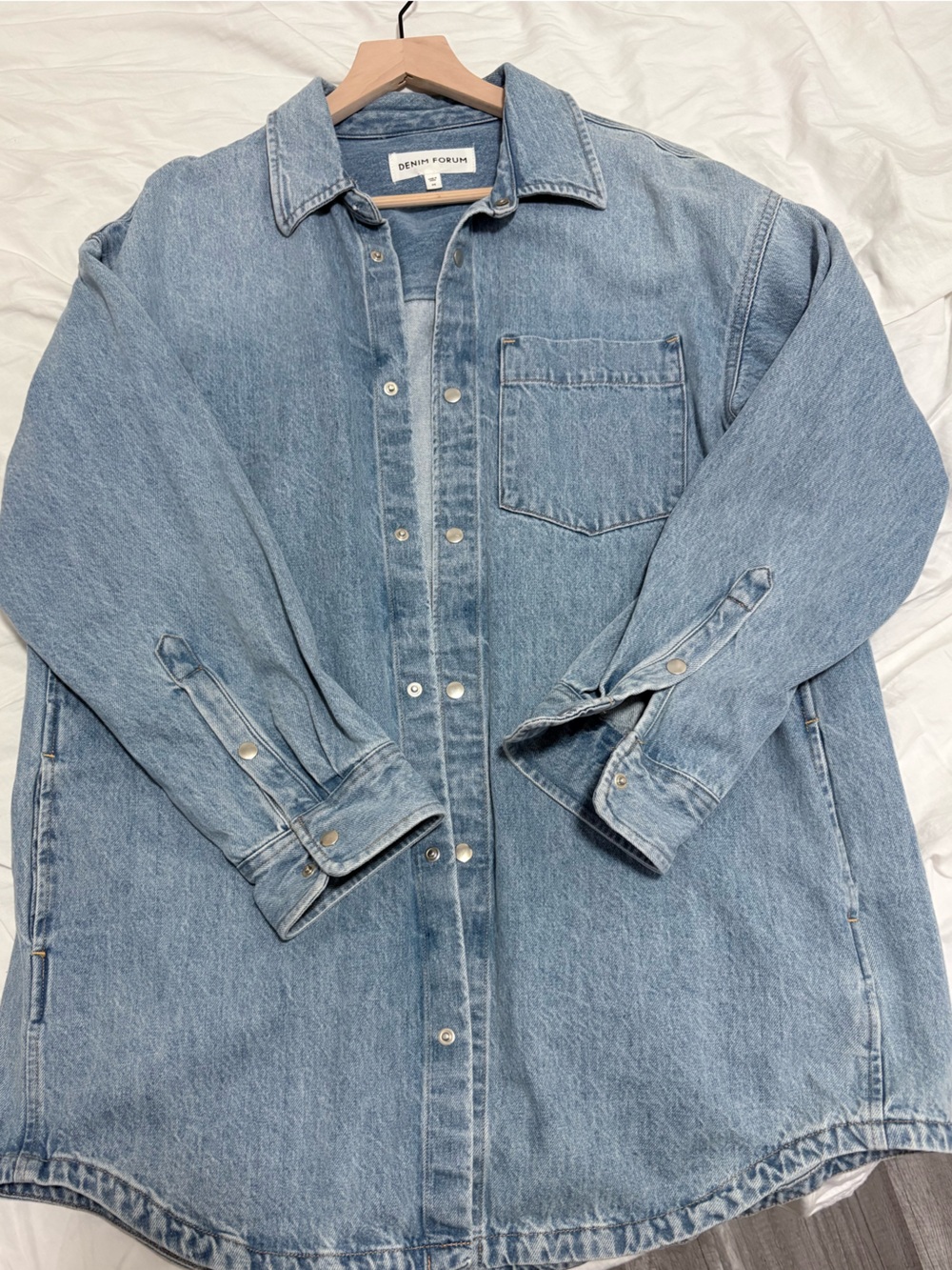 Denim Forum Light Blue Denim Dress